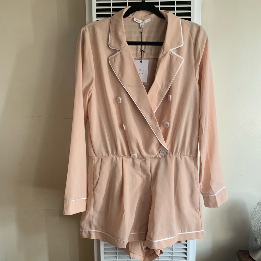 NWT endless rose Double Breasted Romper - Picture 4 of 9